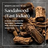 Nikura Sandalwood Fragrance Oil 10ml - Ideal for Candle & Soap Making view 6