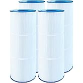 Chryseos Pool Filter Compatible with C-7483, FC-1225, SwimClaer C3030, C3025, C3020, CX580XRE, C580E, PA81-PAK4, 70811, PA81, 4 ×81 sq. ft, 4 Pack