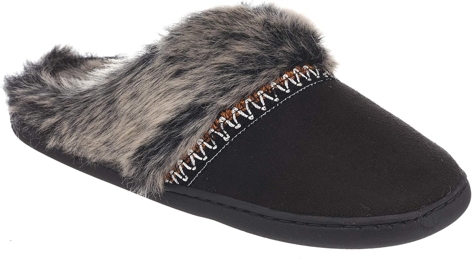 shoes with fur on them