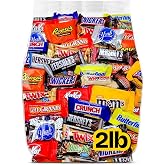 Halloween Chocolate Candy Variety Pack - 2lb Bulk Candy Individually Wrapped - Assorted Halloween Candy for Trick or Treat, Party Favors, Goodie Bags and Pinatas - 2 Pounds