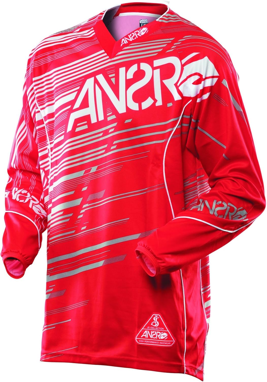 Answer James Stewart Collection Rush Jersey Red White L