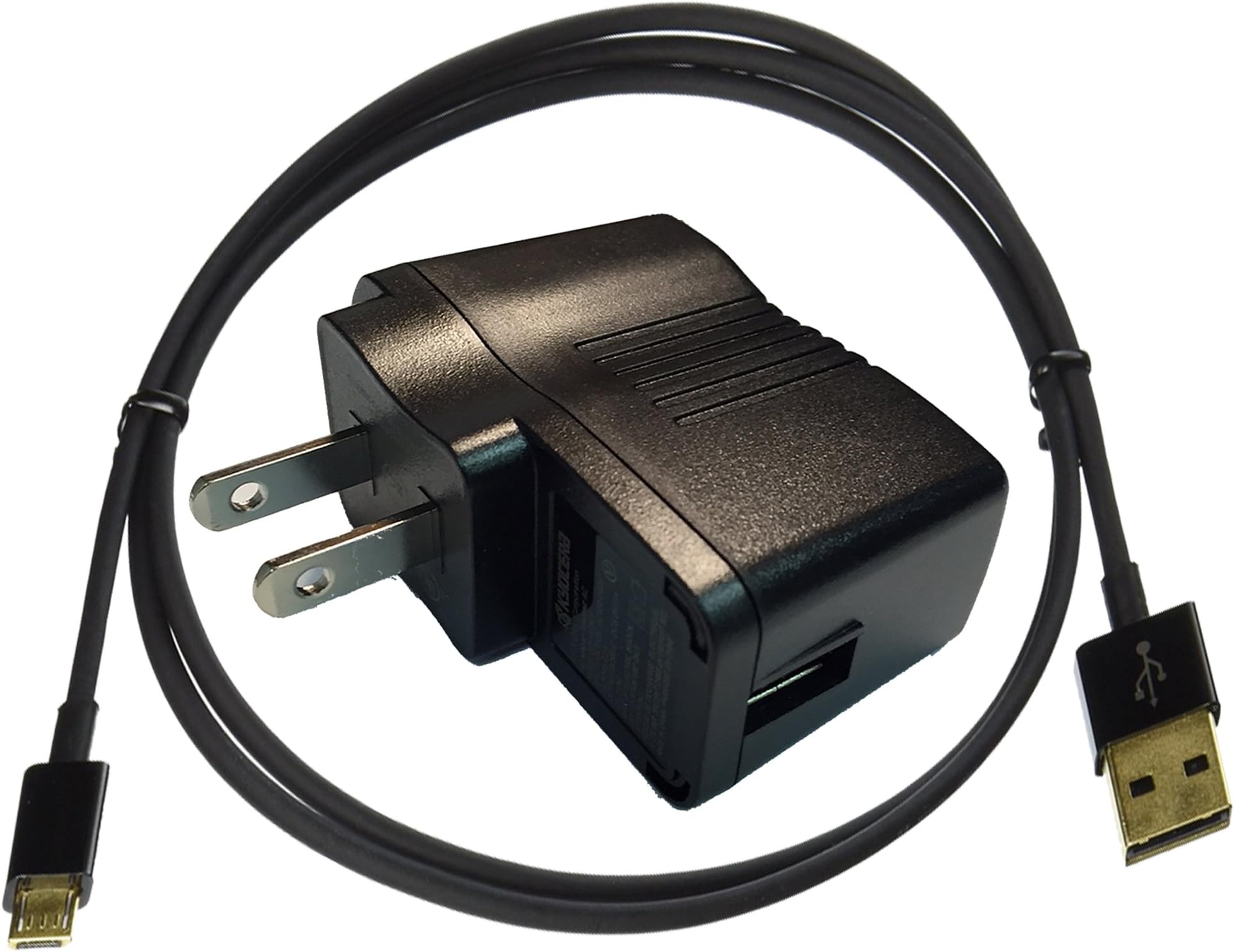 EXCELSSL Product AC Adapter/Charger + Micro USB Cable