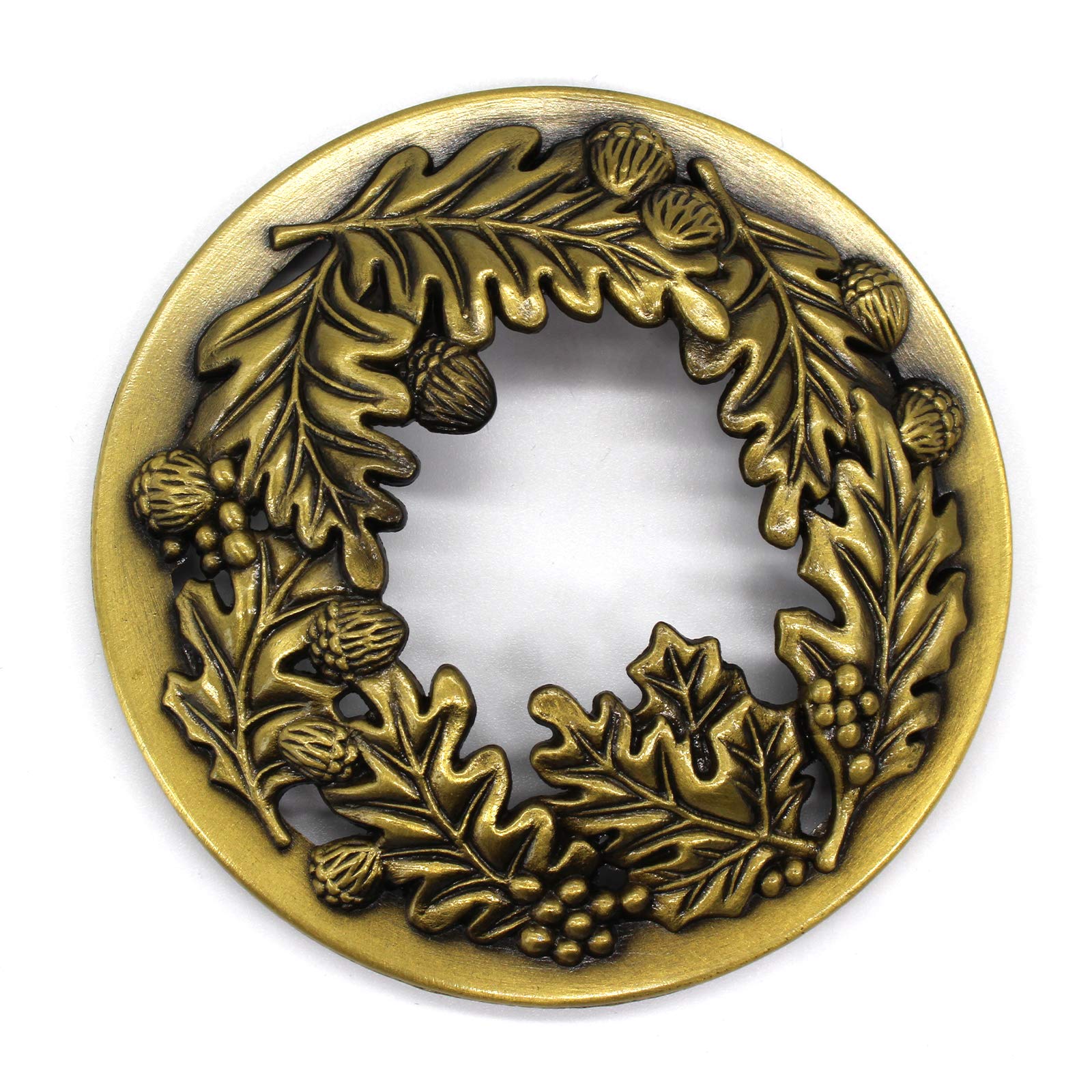 Hion Scented Candle Topper Illuma Lid Jars Cover Shade Sleeves, Help Burn More Evenly, Candle Accessories Decorations Increases Atmosphere Party Gifts for Women(Holy Fruit Golden)