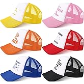Hercicy 6 Pack Funny mesh Hat Gag Joke Trucker Hats Baseball Caps Sports Trucker Caps for Baseball Lovers Gifts Women Men
