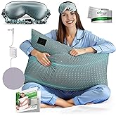 ECOHEAL Grounding Pillowcase Queen Size with 12% Silver Fiber, 4% Silk, 84% Cotton - SGS Certified Earth Grounded Pillow Case - Conductive Pillowcase for Better Sleep - 20 x 30 Inch, Gray
