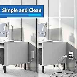 LIDER Outlet Extender with 3 Receptacles, 12W USB