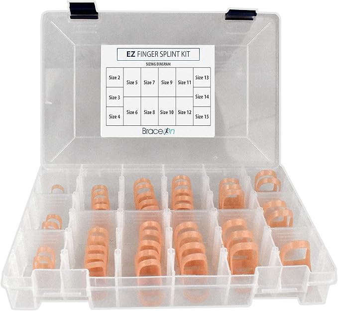 EZ Finger Splint Kit (44 Pieces) Health & Personal Care