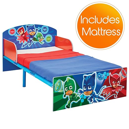 PJ MASKS Toddler Bed with Deluxe Foam Mattress Amazon.co.uk Kitchen