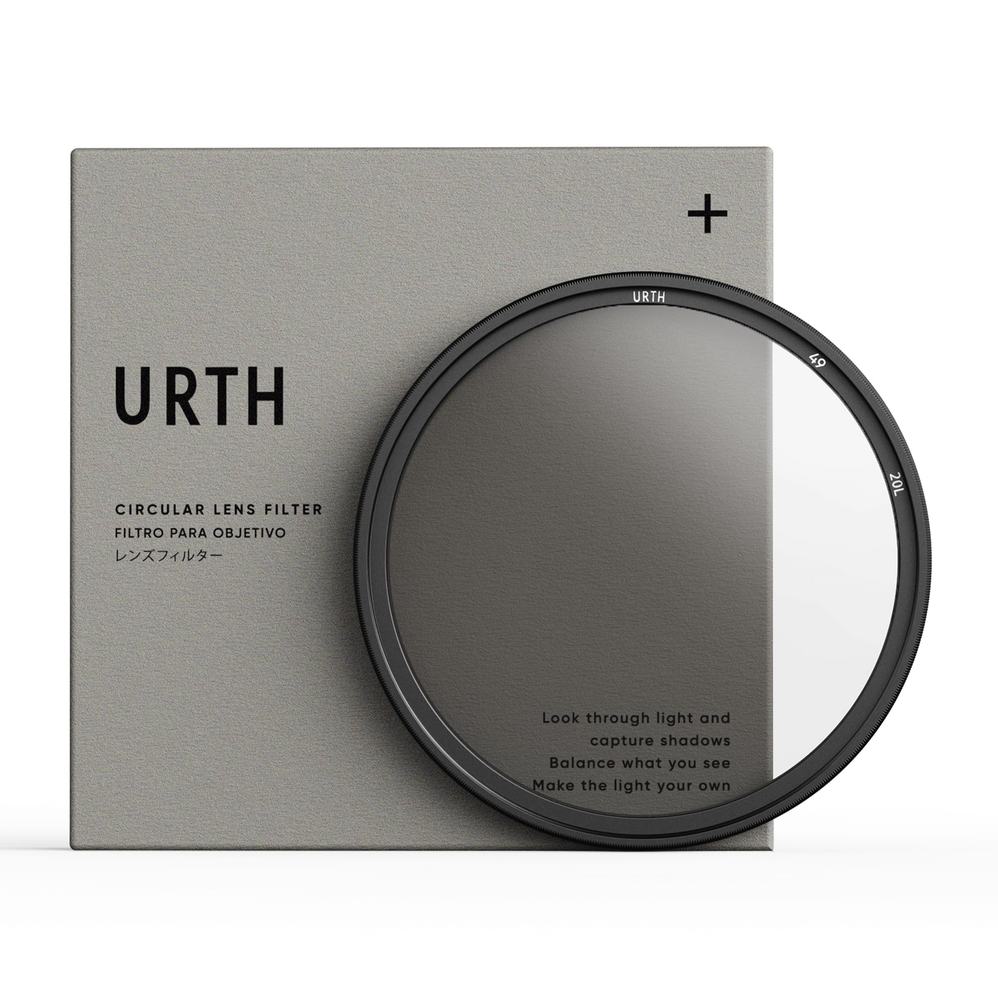 Urth 49mm Ethereal Black Mist ¼ Diffusion Lens Filter (Plus+)