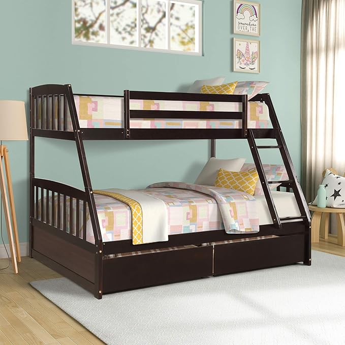 full over full detachable bunk beds
