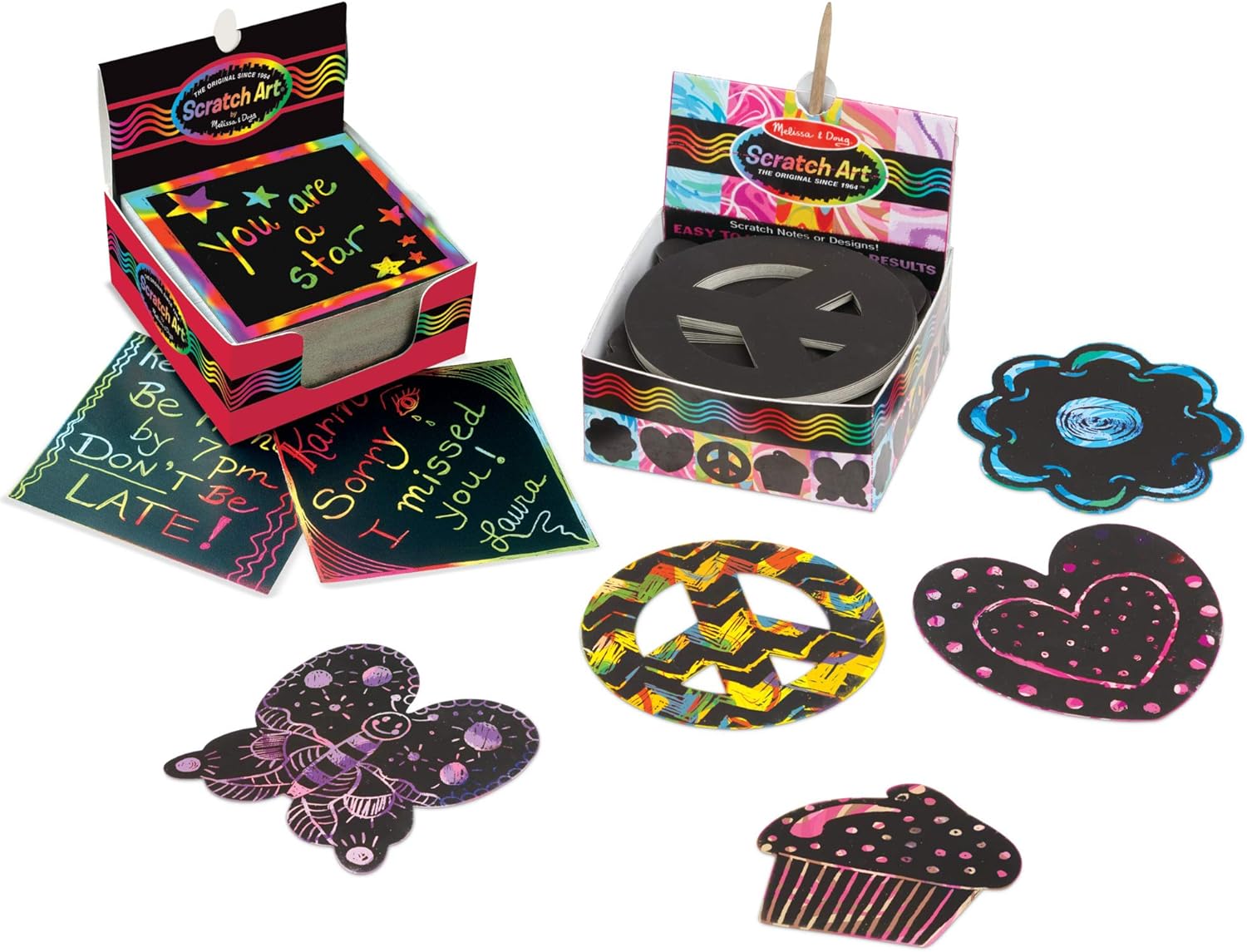Melissa and doug scratch art mini notes Clearance