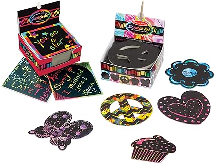melissa and doug scratch art mini notes