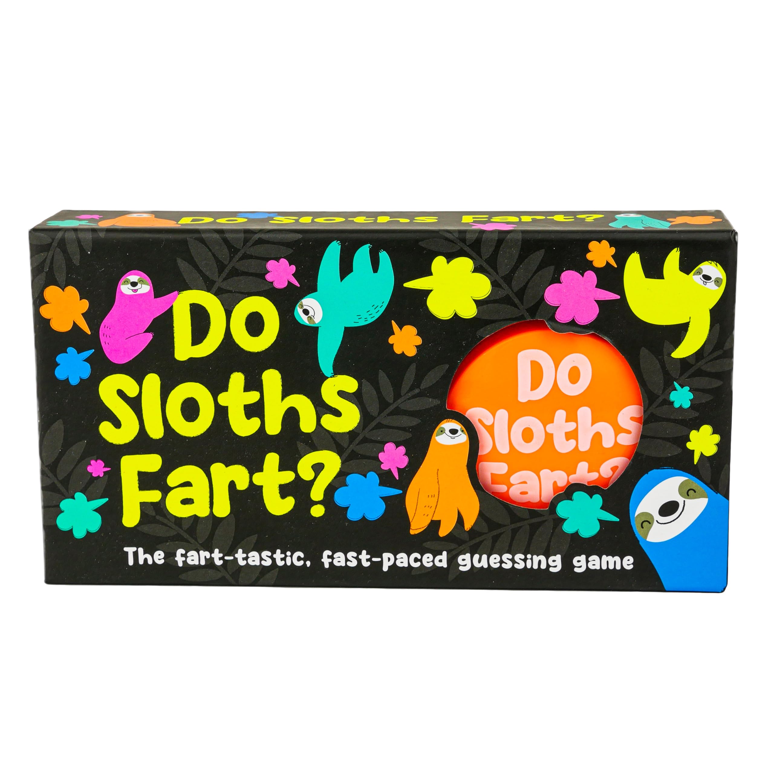 Do Sloths Fart? Fun Fast-Paced Guessing Game - Fart-tastic Family Board Game with Fart Sound Buzzer