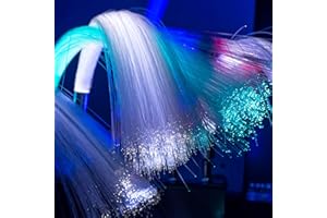 OSALADI Optical Fiber Cable Lights Guiding Fiber Optic Lighting Party Long Lights Decoration 0.75mm 100 M