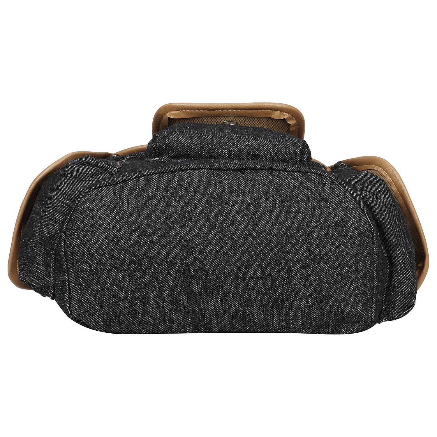 aadhunik libaas stylish office, tution, college & travelling backpacks for girls (black)