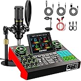 TENLAMP G10 Creator Podcast Equipment Bundle with Microphone | Professional audio made simple with smart voice processing, noise reduction and Bluetooth connectivity.