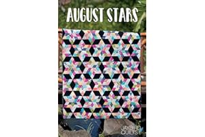 Jaybird Quilts August Stars Pattern, Queen