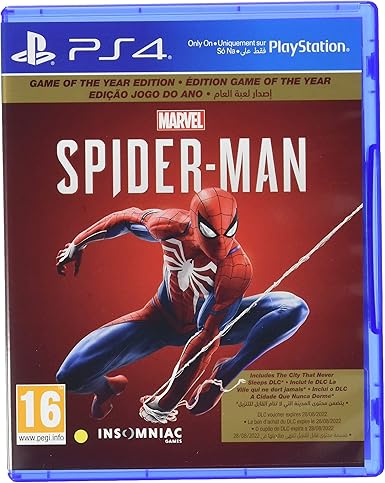spider man ps4 box