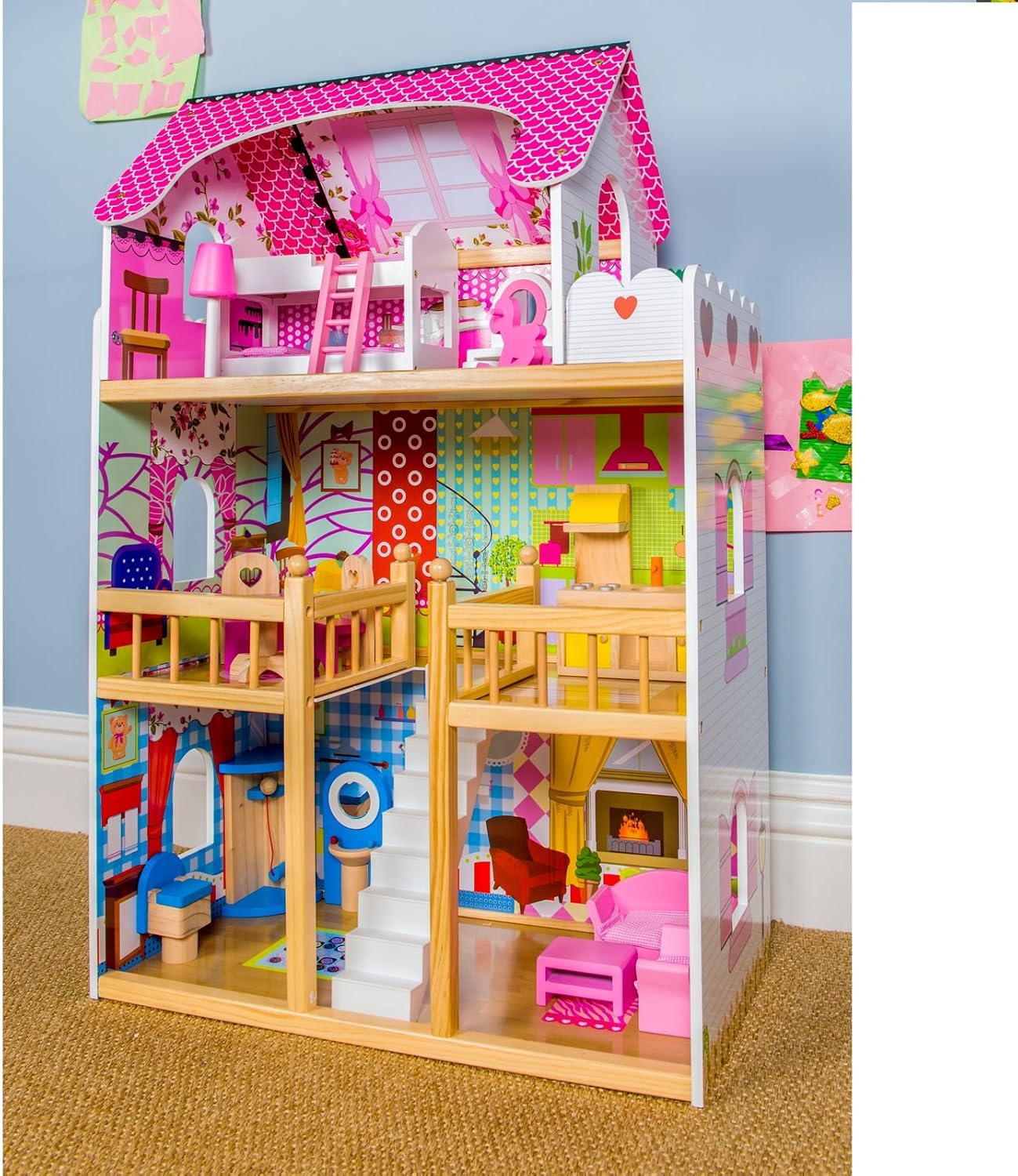 boppi wooden dolls house
