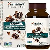 Himalaya Guggul, 60 Vegetarian Capsules, Helps Support Healthy Cholesterol Levels, Non-GMO, Gluten Free Supplement, 720 mg