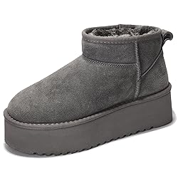 Project Cloud 100% Genuine Leather Ankle Boots for