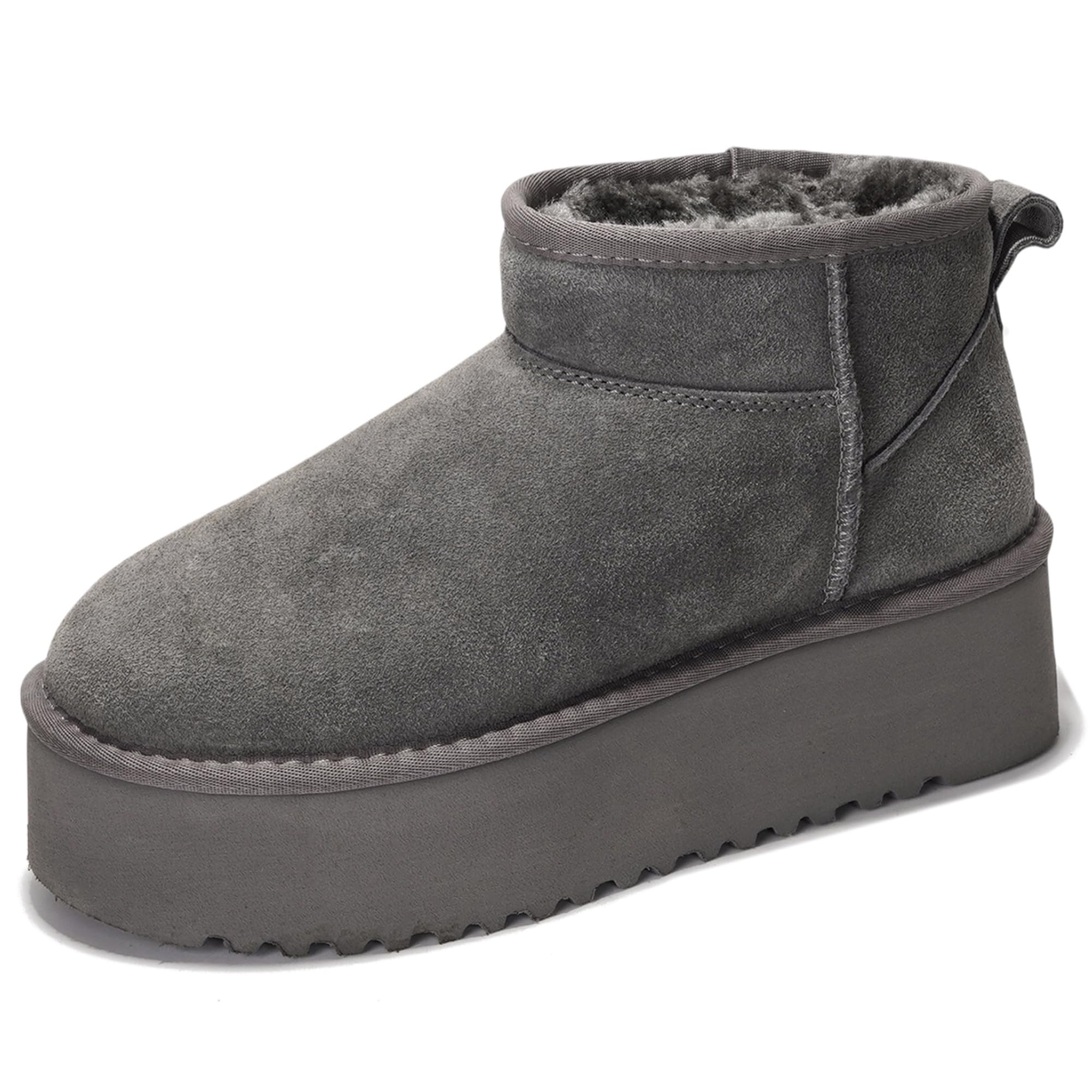Project Cloud 100% Genuine Leather Ankle Boots for