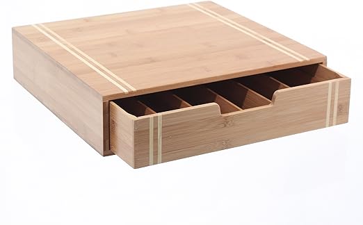 CAJA PARA CAPSULAS DE CAFE EN BAMBU: Amazon.es: Hogar