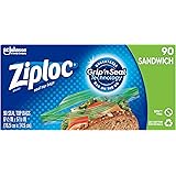 Ziploc Sandwich Bags, Easy Open Tabs, 90 Count