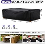RICHIE Garden Furniture Cover 420D Oxford Waterproof 240x140x90cm view 2