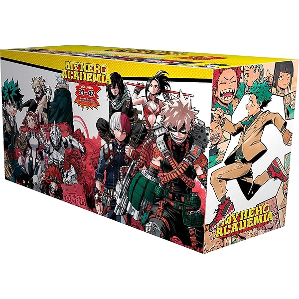 Amazon.com: My Hero Academia Box Set 1: Includes volumes 1-20 with