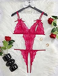 Avidlove Women Lingeries Deep V Teddy Lingerie Sexy