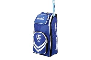 SG Ezeepak Duffel Cricket Kit Bag Full Size with Shoulder Straps and Handle for Men/Single Player/Individual Personal Cricket