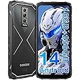 DOOGEE Blade 10 Pro (2025) Rugged Phone,10.7mm Ultra-Thin,16GB+256GB Rugged Smartphone,Android 14 Octa Core,6.56" HD+90Hz,50MP+8MP,IP68/IP69K Waterproof Phone,Widevine L1,NFC/Face Unlock