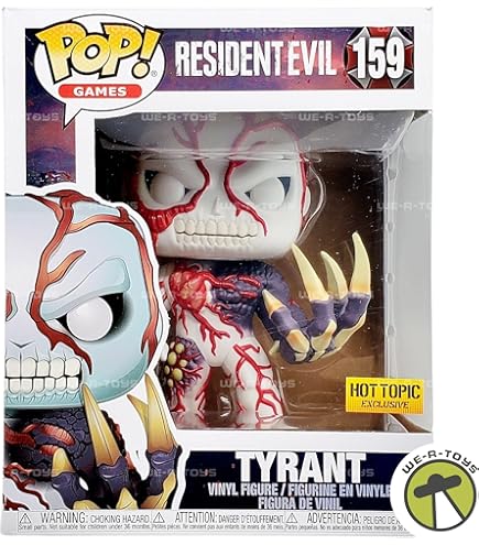 Amazon.com: Funko POP! Games Glow in the Dark Tyrant Resident Evil