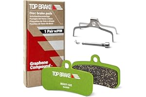 TOP BRAKE Disc Bike Brake Pads for Shimano Saint BR-M810/M820 XTR-M9120 Tektro TRP 4 Piston | MTB/eMTB/Downhill/Trail/All Mountain/Enduro Race/Cycling