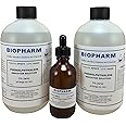 Phenolphthalein pH Indicator 1% Solution — Two 500 mL (1.06 Pint) Bottles Plus 1 Dropper Bottle containing 50 ml of Solution