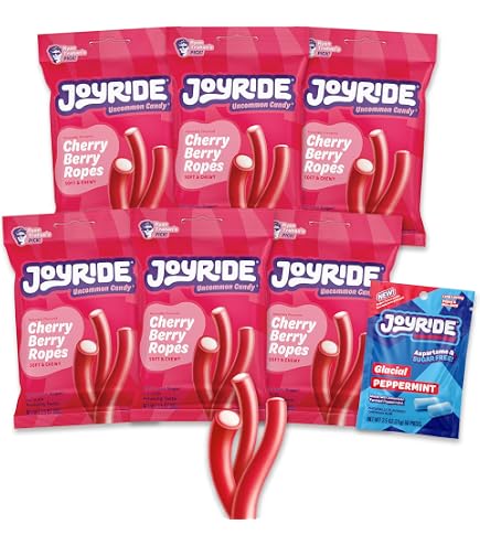 Amazon.com : Joyride Gum - Glacial Peppermint, Aspartame & Sugar