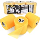 Hampton Adams Pre Wrap Athletic Tape, Non Slip Grip, No Fray Underwrap | Foam underwrap for skin protection, Ankle, wrist &amp; knee, Tape grip base layer, Hair tie for sports 2.75 in x 22 yd rolls