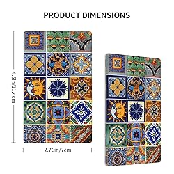 Mexican Talavera Tiles Single Blank Switch Cover