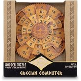 Project Genius Grecian Computer Mechanical Math Puzzle, Wooden Brainteaser Gift for History Buffs and Smart Kids, Teens, and Adults - True Genius Series Inspired by The Ancient Antikythera Mechanism