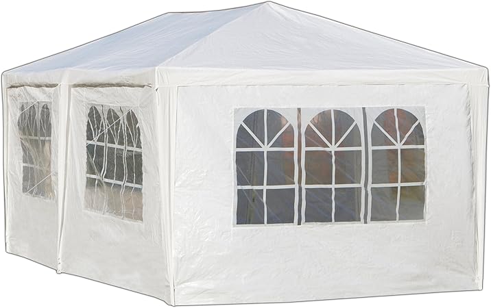 Pavillon 600 Cm X 400 Cm Weiss Kaufen Bei Obi