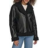 Levi's Women's Faux Leather Sherpa Lined Moto Jacket