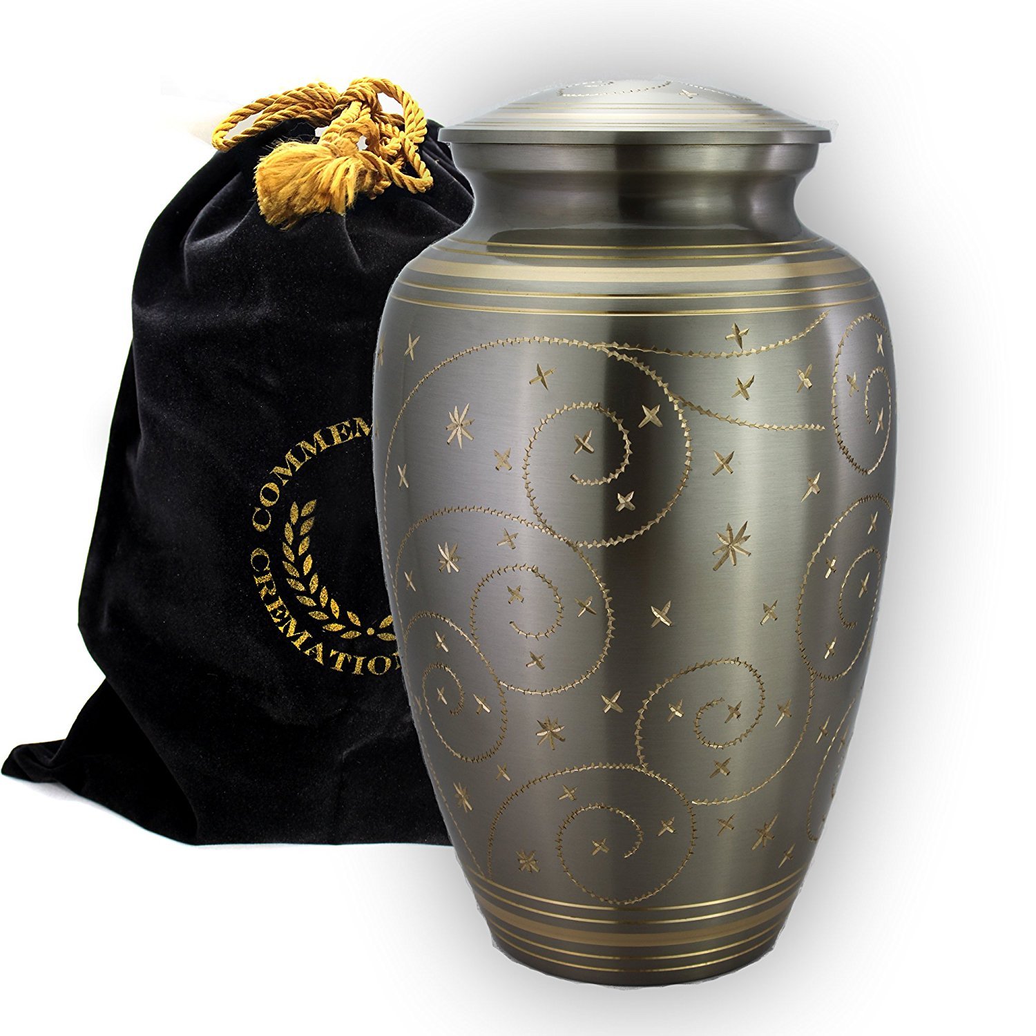 Buy Star Light Cremation Urns for Human Ashes Adult for Funeral, Burial