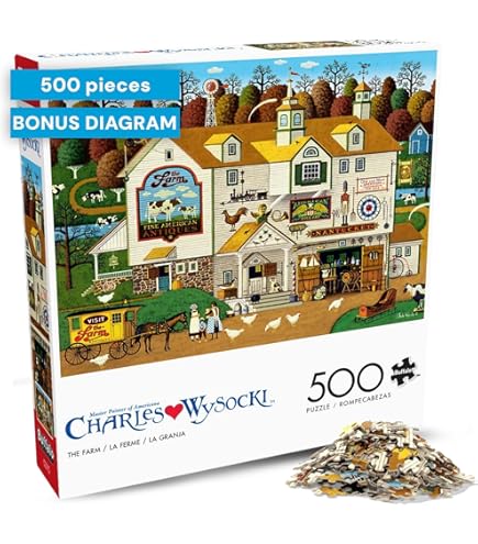 Amazon.com: Buffalo Games - Jigsaw Puzzle 500 Pieces for Adults