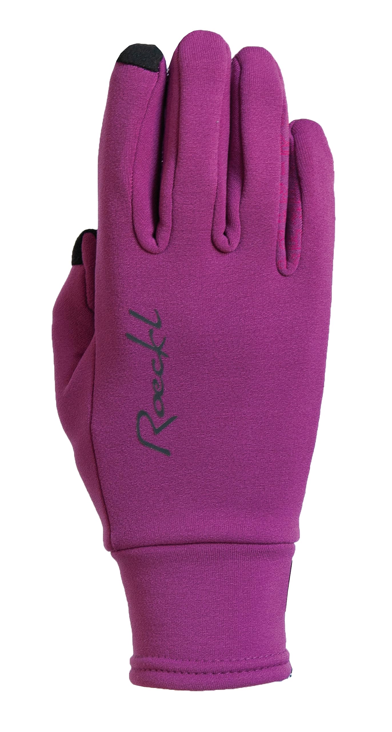 Roeckl Sports equestrian gloves WELDON, winter riding glove, berry 10