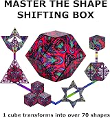Shashibo Shape Shifting Box - Magnetic Puzzle Cube 100+ Forms view 5