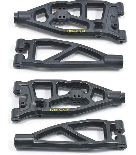 RPM Brazos Suspensión Delantero Trasero Para Arrma Senton Big Rock Granite 3s 4x4 Negro