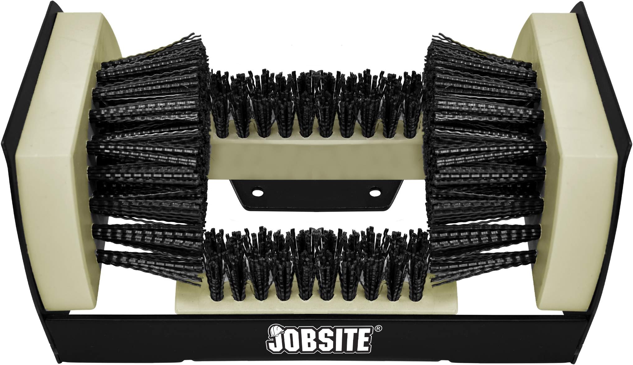 JobSite The Original Boot Scrubber - All Weather Industrial Shoe Cleaner & Scraper Brush