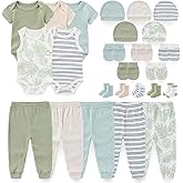Newborn Baby Layette Essentials Giftset Clothing Set Short-Sleeve Bodysuit And Long Pants