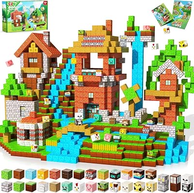 ToyUnited Magnetic Blocks 300PCS Magnetic Building Cubes STEM Toy Kids 3-10